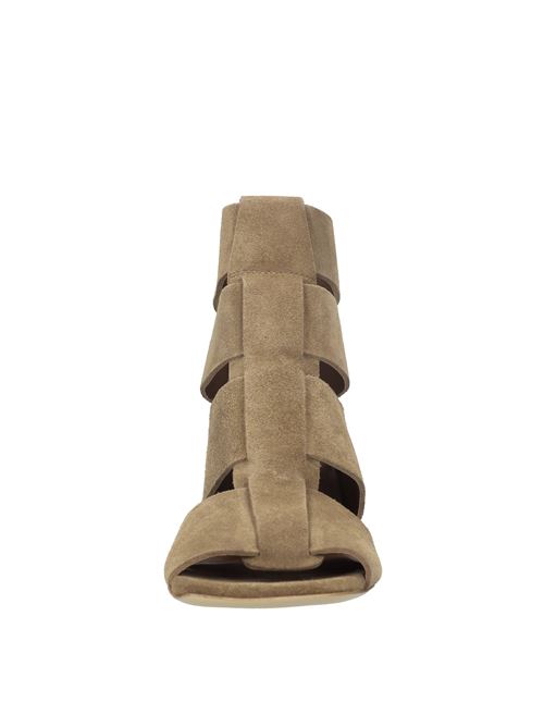 Zeppe in camoscio ELENA IACHI | E3957 VELOURCAMEL